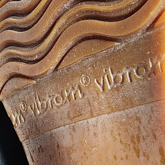 Golo Boots Women 8M Vintage 1970s Black Nylon Sheepskin Fold Over Waterproof - Picture 11 of 13